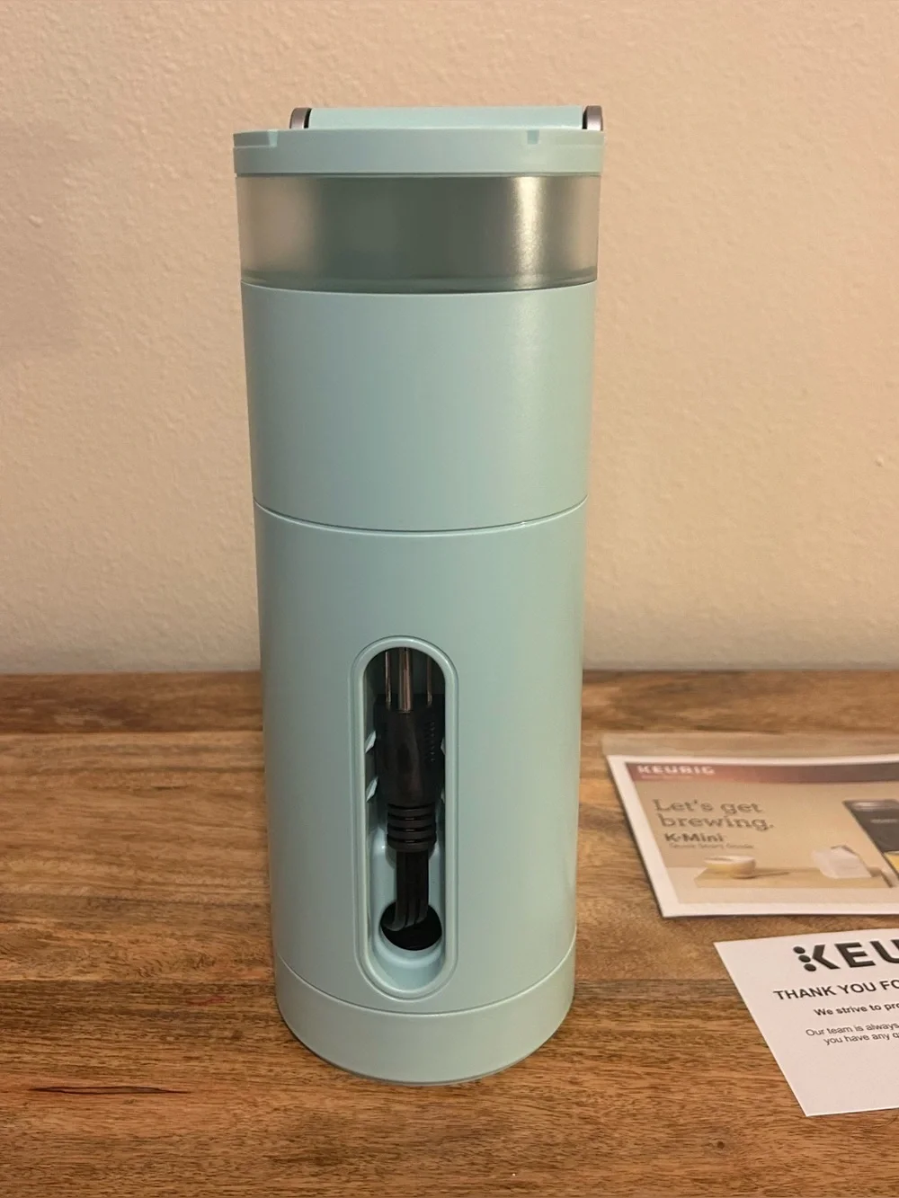Keurig K-Mini Single Serve Coffee Maker in Oasis Green NWT